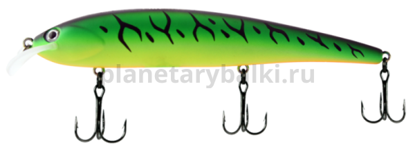 Воблер LureMax BOMBA KILLER 120FDR 120мм, 16,5гр., 1,5-2м, цвет 078