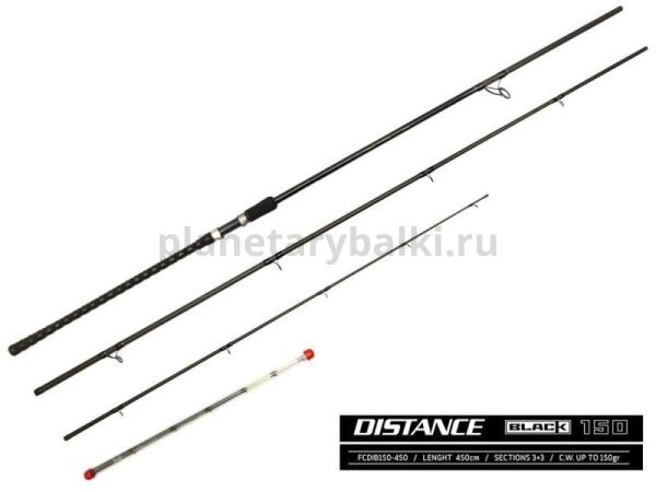 Удилище фидерное Feeder Concept Distance BLACK 150 4,50м, тест 80-150гр.