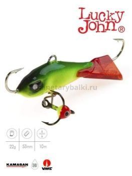 Балансир Lucky John BALTIC 5 с тройником 50мм, 22гр., 26RT блистер