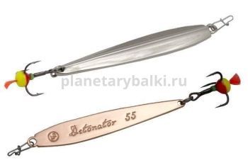 Блесна вертикальная ECOPRO Detonator 55мм, 4гр., цвет SC