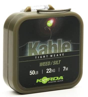 Лидкор KORDA Kable Tight Weave Weed 7м, 22,7кг, 50lb