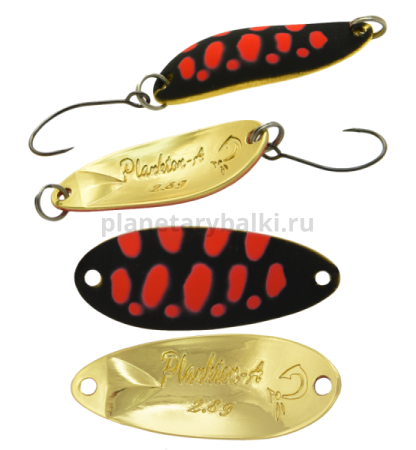 Блесна колеблющаяся LureMax Plankton-A 30мм, 2,8гр., цвет 28