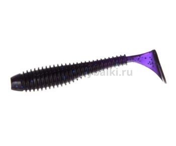 Виброхвост FLAGMAN Mystic Fish Fat 3,3" 8,2см, #105 Violet, 4шт.