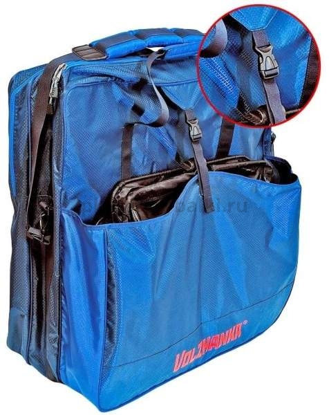 Сумка универсальная под обвес Volzhanka Pro Sport (кресло compakt) 75х72х40см