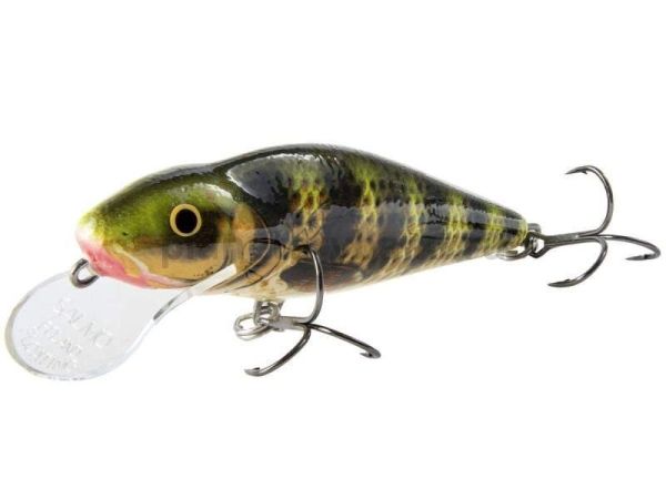 Воблер плавающий Salmo PERCH F 80мм, 12гр., 2м, цвет HOP