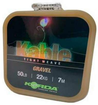 Лидкор KORDA Kable Tight Weave Gravel 7м, 22,7кг 