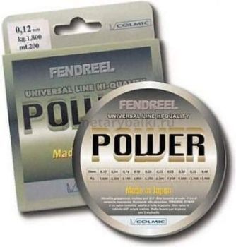 Леска COLMIC POWER 200м, 0,300мм, 9,8кг