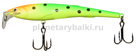 Воблер LureMax STINKA 110FMR 110мм, 12гр., 1-1,5м, цвет 042