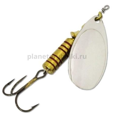 Блесна вращающаяся ILBA TONDO n/d №1, 3гр., цвет silver