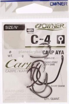 Крючок OWNER Carp Aya BC №1, 5шт.