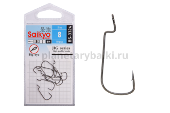 Крючки Saikyo BS-3324 BN № 8, 10шт.