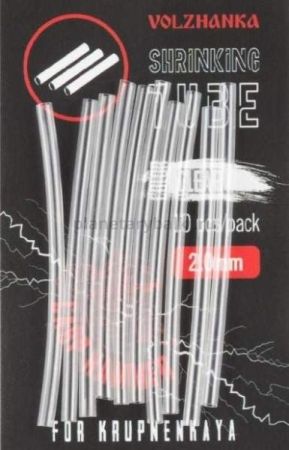 Трубки термоусадочные Volzhanka Shrinking Tube цвет Clear, 2мм, 10шт.