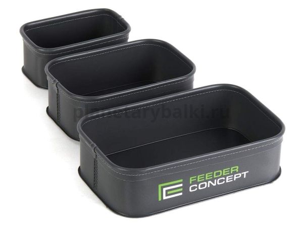 Емкости для прикормки и насадки Feeder Concept EVA 01 3шт., 27х17х7,5см для рыбалки, Емкости для прикормки и насадки Feeder Concept EVA 01 3шт., 27х17х7,5см отзывы, Емкости для прикормки и насадки Feeder Concept EVA 01 3шт., 27х17х7,5см купить, Емкости для прикормки и насадки Feeder Concept EVA 01 3шт., 27х17х7,5см купить в интернет магазине, Емкости для прикормки и насадки Feeder Concept EVA 01 3шт., 27х17х7,5см выбрать, Емкости для прикормки и насадки Feeder Concept EVA 01 3шт., 27х17х7,5см обзор, Емкости для прикормки и насадки Feeder Concept EVA 01 3шт., 27х17х7,5см купить в розничном магазине