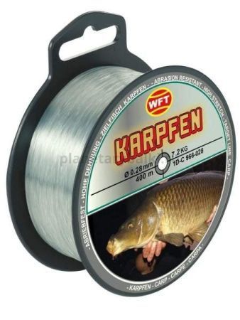 Леска монофильная WFT Zielfisch KARPFEN (КАРП) 400м, 0,28мм, 7,2кг