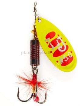 Блесна вращающаяся Lucky John BONNIE BLADE №5, 13.4гр., цвет 010 в блистере