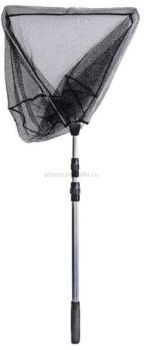 Подсачник складной Волжанка телескопический, 2.4м (замок пластик)