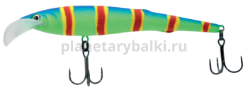 Воблер LureMax STINKA 110F MDR 110мм, 12гр., 2-3,2м, цвет 087