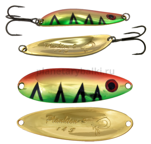 Блесна колеблющаяся LureMax Plankton-S, 68мм, 14гр., цвет 06