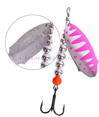 Блесна вращающаяся LureMax Kamchatka 23гр., цвет 016/Fs