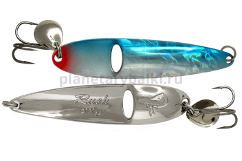 Блесна колеблющаяся LureMax Rush 90мм, 28гр., цвет 20, Silver eye