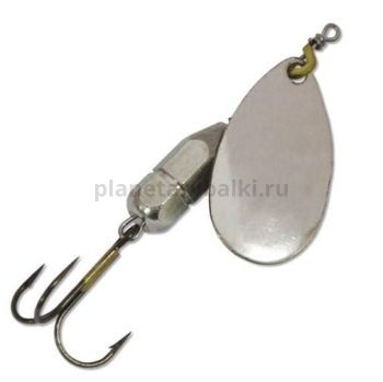 Блесна вращающаяся ILBA ESA n/d №4, 14гр., цвет silver