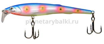 Воблер LureMax STINKA 110FMR 110мм, 12гр., 1-1,5м, цвет 137