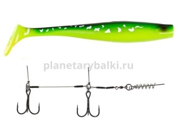 Виброхвост LJ 3D BBS Series KUBIRA SWIM SHAD 9,0in (22,86)/PG26 1шт.+Stinger L