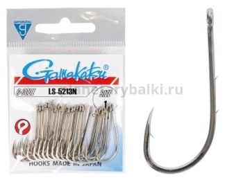 Крючки Gamakatsu LS-5213N HOOKS NICKEL разм. 01 25шт.