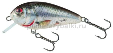 Воблер плавающий Salmo BUTCHER F 50мм, 5гр., 1,5м, цвет HRD