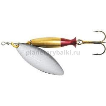 Блесна вращающаяся Mepps AGLIA LONG HEAVY №1+, 12гр., цвет SILVER
