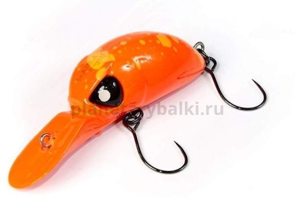 Воблер плавающий LUCKY JOHN Pro Series HAIRA TINY ATG LBF 33мм, 4гр., до 1м, цвет 802 Plus Foot