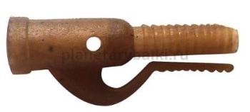 Безопасная клипса MIDDY 30PLUS Kodex Lead Clips Mud Brown 10шт.