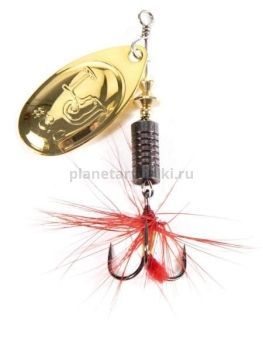 Блесна вращающаяся Lucky John BONNIE BLADE №3, 6.4гр., цвет 012 в блистере