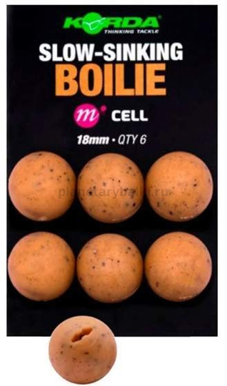 Имитационная приманка KORDA Plastic Wafter Cell 18мм, 6шт.