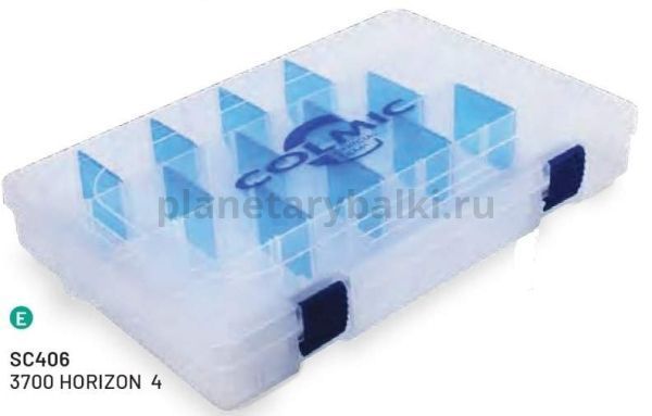 Коробка пластиковая COLMIC HORIZON-4, 36х22,5х4,7см