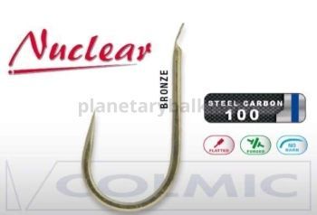 Крючки COLMIC NUCLEAR WB958 №18, 10шт. без бородки