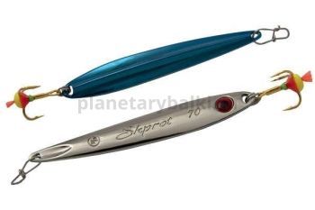 Блесна вертикальная ECOPRO Shprot 70мм, 11гр., цвет SBL золотой крючок