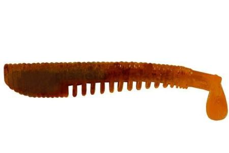 Виброхвост LureMax YOBBO 2,5'' 6см, Motor Oil 003, 10шт.