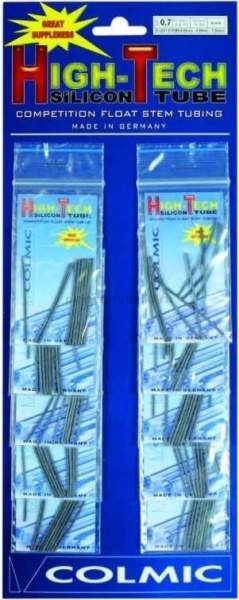 Кембрик силиконовый  для поплавков SILICONE HIGH-TECH: MIS.3 Ф-0,7black