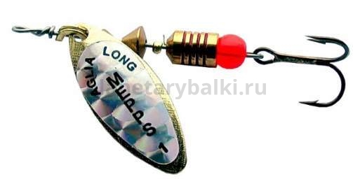 Блесна вращающаяся MEPPS Aglia Longue Rainbo №1, 4,5гр., цвет OR