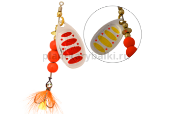 Блесна вращающаяся LureMax Daffy-2 5,3гр., цвет 004