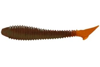 Виброхвост LureMax SEEKER 4'' 10см, Motor Oil 04-003, 4шт.