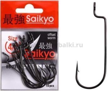 Крючки Saikyo BS-2314 BN №3/0, 10шт.