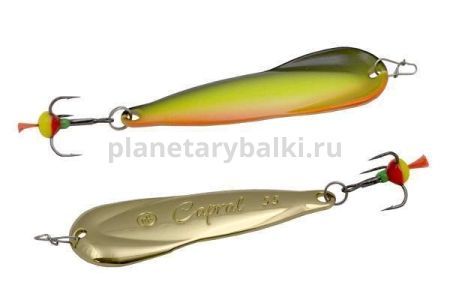 Блесна вертикальная ECOPRO Capral, 65мм, 17гр., цвет FRG