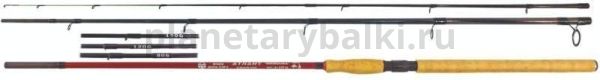 Удилище фидерное Волжанка Атлант 3.3м, тест до 150гр., 3 секции+3 (IM7)