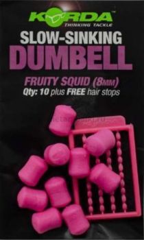 Имитационная приманка KORDA Dumbell Slow Sinking Fruity Squid 8мм, 10шт.