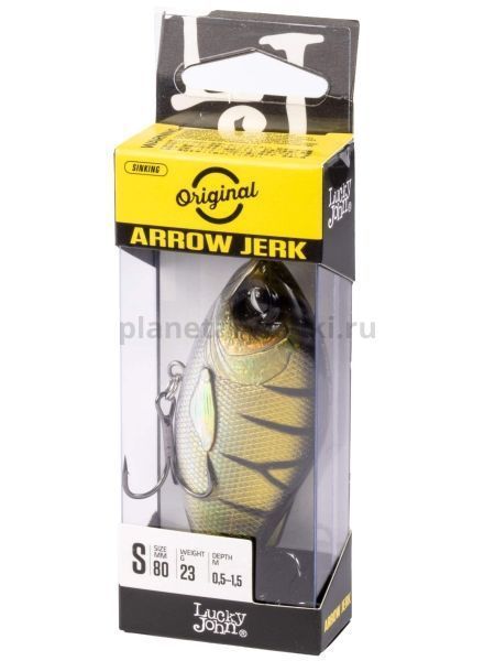Воблер тонущие Lucky John Original ARROW JERK S 80мм, 23гр., 0,5-1,5м, цвет 002 для рыбалки, Воблер тонущие Lucky John Original ARROW JERK S 80мм, 23гр., 0,5-1,5м, цвет 002 отзывы, Воблер тонущие Lucky John Original ARROW JERK S 80мм, 23гр., 0,5-1,5м, цвет 002 купить, Воблер тонущие Lucky John Original ARROW JERK S 80мм, 23гр., 0,5-1,5м, цвет 002 купить в интернет магазине, Воблер тонущие Lucky John Original ARROW JERK S 80мм, 23гр., 0,5-1,5м, цвет 002 выбрать, Воблер тонущие Lucky John Original ARROW JERK S 80мм, 23гр., 0,5-1,5м, цвет 002 обзор, Воблер тонущие Lucky John Original ARROW JERK S 80мм, 23гр., 0,5-1,5м, цвет 002 купить в розничном магазине