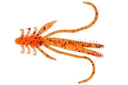 Приманка силиконовая LureMax KRAKEN 2,5'' 6см, Fire Carrot 008, 10шт.