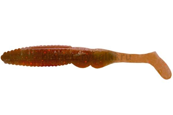 Виброхвост LureMax BUTCHER 5'' 13см, Teriyaki Oil 005, 5шт.