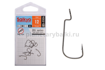 Крючки Saikyo BS-3324 BN №12, 10шт.